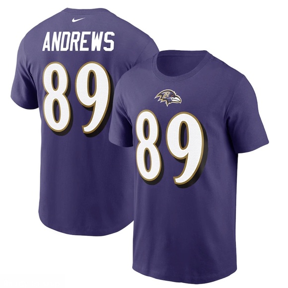 Nike Other - Baltimore Ravens Andrews Tee